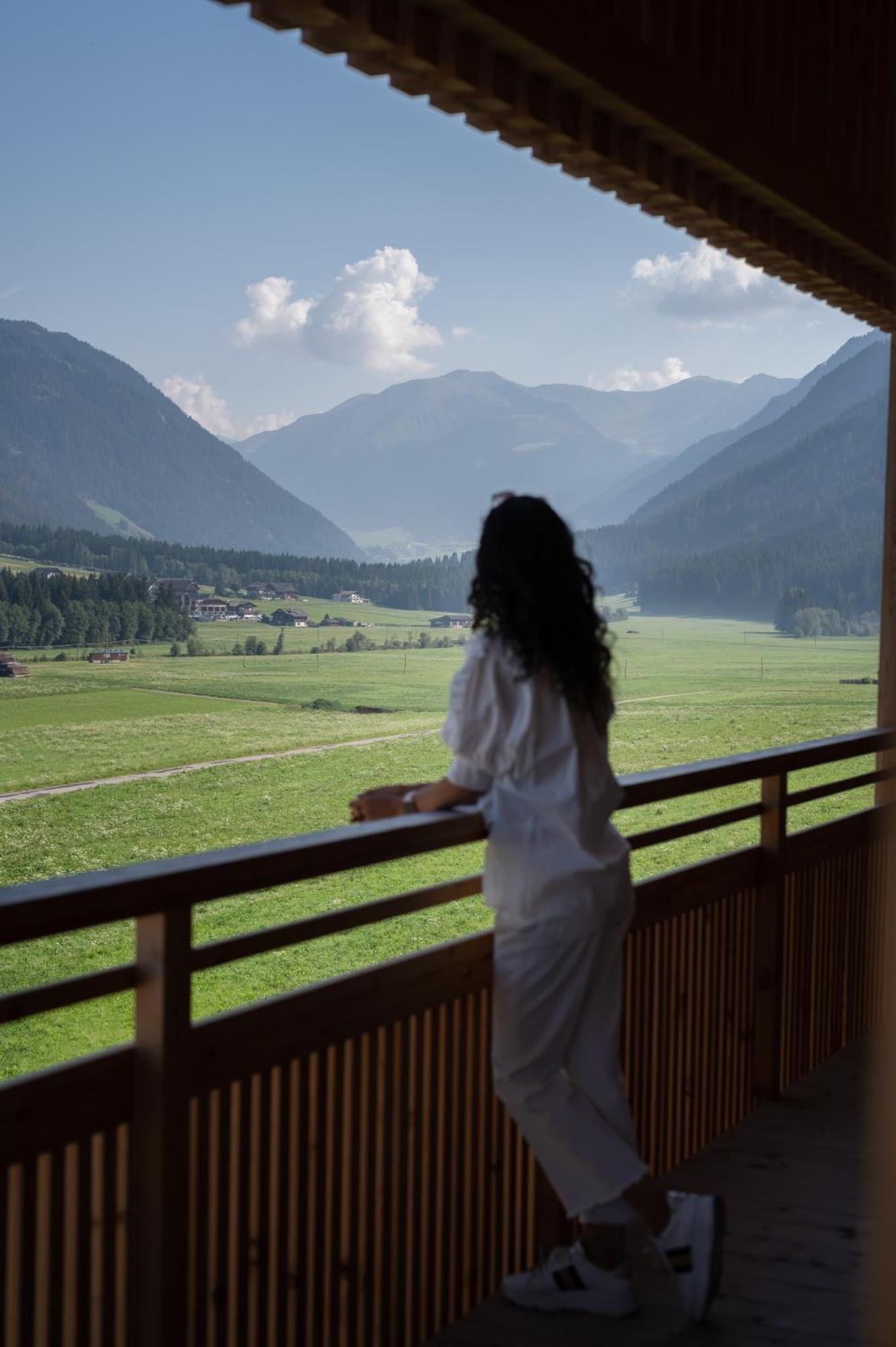 Alpine Nature Hotel Stoll Planca di Sopra Exterior photo