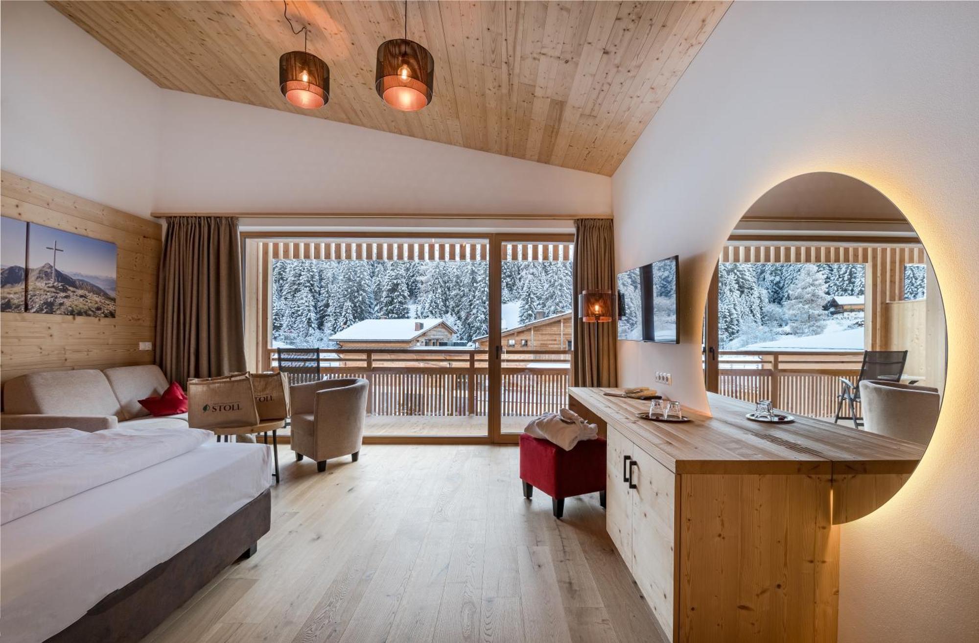 Alpine Nature Hotel Stoll Planca di Sopra Exterior photo
